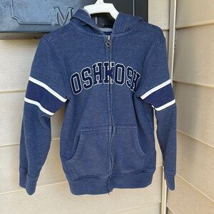 OshKosh B'gosh Blue Sporty Zip-Up Jacket